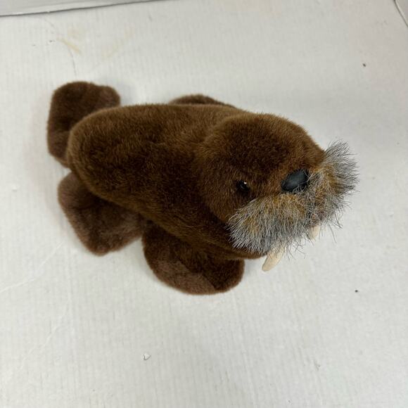 Vintage SeaWorld Walrus Stuffed Animal Plush Toy NWT - Picture 5 of 10